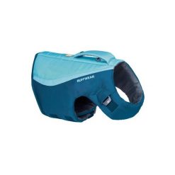 Kamizelka ratunkowa dla psa Ruffwear Float Coat. Niebieskie kamizelki męskie RUFFWEAR, xs, bez kaptura. Za 491.99 zł.