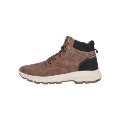 Buty trekkingowe Whistler Aoshilo. Czarne buty trekkingowe męskie Whistler, bez wzorów, sportowe, bez obcasa, bez zapięcia. Za 259.00 zł.