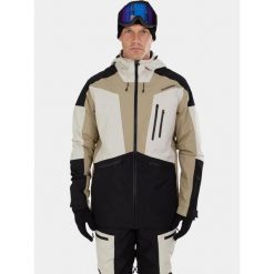 Kurtka Męska Fundango Rigel ECO 3L. Brązowe kurtki narciarskie i snowboardowe męskie Fundango, l, bez wzorów, z materiału, bez kaptura, narciarskie. Za 919.90 zł.
