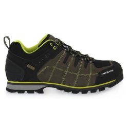 Buty trekkingowe męskie TREZETA Hurricane Evo Low z membraną WP. Czarne buty trekkingowe męskie TREZETA, bez wzorów, sportowe, bez obcasa, bez zapięcia. Za 649.90 zł.