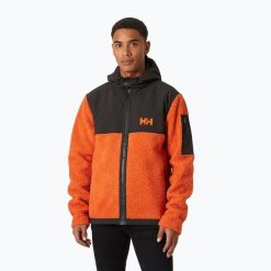 Bluza męska Helly Hansen Patrol Pile. Brązowe bluzy nierozpinane męskie Helly Hansen, m, bez wzorów, sportowe, bez ramiączek, bez kaptura. Za 489.99 zł.
