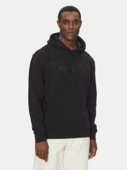 Richmond X Bluza UMP25006FE Czarny Regular Fit. Czarne bluzy nierozpinane męskie Richmond X, m, bez wzorów, z bawełny, bez ramiączek, bez kaptura. Za 229.99 zł.