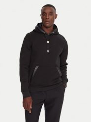 KARL LAGERFELD Bluza 705039 554907 Czarny Regular Fit. Czarne bluzy nierozpinane męskie KARL LAGERFELD, m, bez wzorów, z bawełny, bez ramiączek, bez kaptura. Za 939.99 zł.
