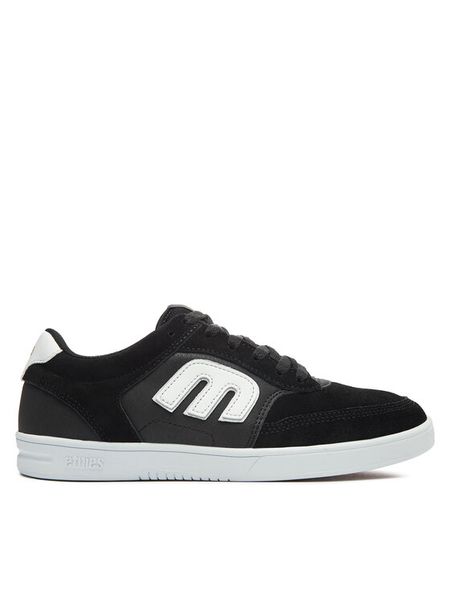 Etnies Sneakersy The Aurelien 4102000151 Czarny. Czarne buty sportowe na co dzień męskie Etnies, m, bez wzorów, ze skóry, bez ramiączek, bez kaptura. Za 289.99 zł.