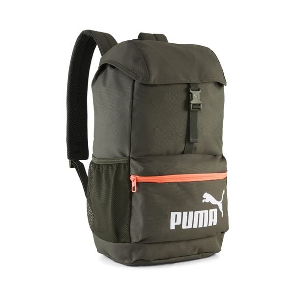 Plecak Phase z wypukłą klapą 20 l PUMA. Czerwone plecaki męskie Puma, bez wzorów. Za 249.99 zł.
