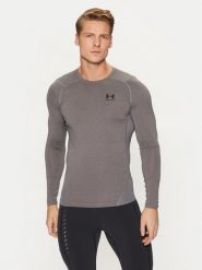 Under Armour Koszulka techniczna Ua Hg Armour 1361524 Szary Slim Fit. Szare t-shirty sportowe męskie Under Armour, m, bez wzorów, z syntetyku, sportowe, bez ramiączek. Za 199.99 zł.