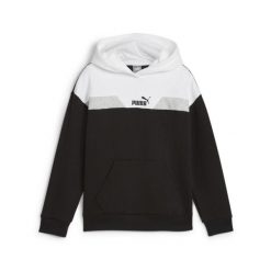 Młodzieżowa bluza z kapturem PUMA POWER PUMA Black. Czarna bluzy nierozpinane męskie Puma, l, bez wzorów, z kapturem. Za 202.60 zł.