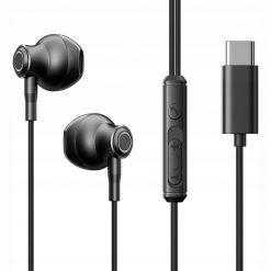 Słuchawki przewodowe douszne Joyroom czuły mikrofon elastyczny kabel usb-c. Słuchawki douszne Joyroom. Za 49.00 zł.