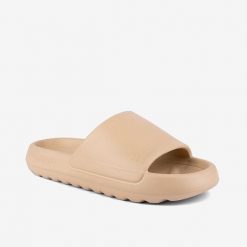 Klapki męskie Coqui. Brązowe klapki i japonki męskie Coqui, bez wzorów, z materiału. Za 135.99 zł.