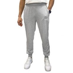 Spodnie Do Joggingu Męskie Logo ESS. Szare spodnie dresowe męskie Puma, bez wzorów, z dresówki. Za 264.99 zł.