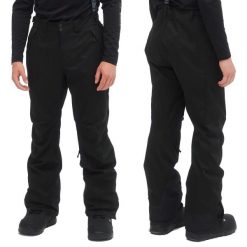 Spodnie zimowe na narty i snowboard męskie O'neill Chute Pants 20K. Czarne spodnie narciarskie i snowboardowe męskie O'Neill, bez wzorów, z poliesteru, narciarskie. Za 371.35 zł.