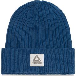 Czapka Reebok - Act Fnd Logo Beanie CZ9836 Bunblu. Niebieskie czapki męskie Reebok, z bawełny. Za 59.95 zł.
