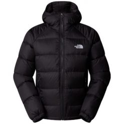 Kurtka turystyczna męska The North Face M Hydrenalite Down Hoodie. Czarne kurtki męskie The North Face, m, bez wzorów, sportowe, bez ramiączek, bez kaptura. Za 960.00 zł.