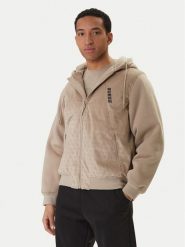 Guess Kurtka przejściowa Z6RL00 KD622 Beżowy Regular Fit. Brązowe kurtki męskie Guess, m, z aplikacjami, z syntetyku, bez ramiączek, bez kaptura. Za 699.99 zł.