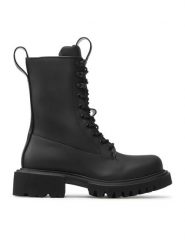 Rains Trapery Show Combat Boot 22600 Czarny. Czarne buty zimowe męskie Rains, bez wzorów, ze skóry, bez obcasa, bez zapięcia. Za 1,079.00 zł.