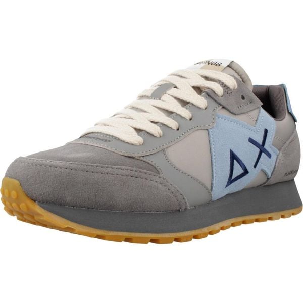 Buty SUN68 UNCLE JAKI Szary. Szare buty trekkingowe męskie SUN68, bez wzorów, ze skóry, bez zapięcia, trekkingowe. Za 417.99 zł.