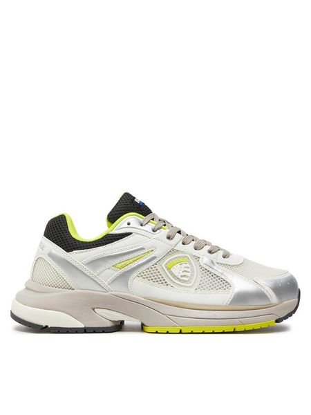 Blauer Sneakersy S4EAGLE01/MEP Biały. Białe buty sportowe na co dzień męskie Blauer, m, bez wzorów, z materiału, bez ramiączek, bez kaptura. Za 409.99 zł.