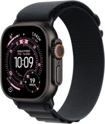 Smartwatch Apple Watch Ultra 3 GPS + Cellular 49mm Black Titanium / Alpine Loop S Czarny (MF0Q4QF/A). Czarne zegarki smartwatch Apple. Za 4,439.56 zł.