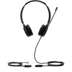 Yealink YHS36 Zestaw słuchawkowy Przewodowa Opaska na głowę Biuro/centrum telefoniczne Czarny, Srebrny. Czarne słuchawki bluetooth yealink. Za 246.99 zł.