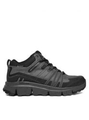 Skechers Trekkingi Summits At 237701 CCBK Szary. Szare buty trekkingowe męskie Skechers, bez wzorów, ze skóry, bez zapięcia, trekkingowe. Za 339.99 zł.
