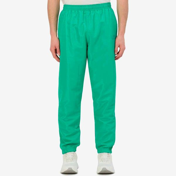 Spodnie Kappa Krismano. Zielone spodnie dresowe męskie Kappa, bez wzorów, z dresówki, casualowe. Za 207.50 zł.