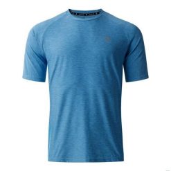 Koszulka męska sportowa Dare 2B Power Up Tee. Niebieskie t-shirty sportowe męskie Dare 2B, l, bez wzorów, sportowe, bez ramiączek. W wyprzedaży za 100.00 zł.