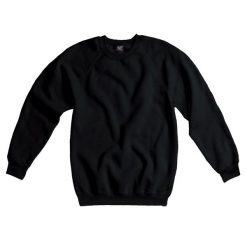Męska Bluza Z Raglanowym Rękawem. Czarne bluzy nierozpinane męskie SG, m, bez wzorów, bez ramiączek, bez kaptura. Za 78.99 zł.