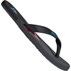 Czarne Japonki adidas Eezay Flip Flop M F35024. Czarne klapki i japonki męskie ADIDAS, bez wzorów. W wyprzedaży za 99.00 zł.
