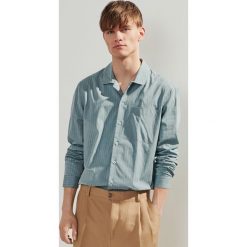 Lekka koszula z bawełny - Turkusowy. Koszule męskie marki Reserved. Za 139.99 zł.