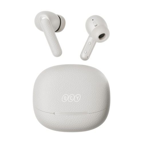 Słuchawki TWS QCY Buds HT15 ANC (białe). Białe słuchawki bluetooth QCY. Za 99.00 zł.