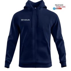Bluza Unisex Givova Polarfleece 500 - Komfort i Styl. Niebieskie bluzy bez kaptura męskie Givova, m, bez wzorów, z poliesteru, bez kaptura. Za 103.33 zł.
