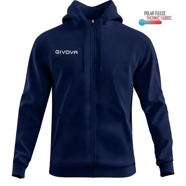 Bluza Sportowa Givova Polarfleece 500 XL dla Mężczyzn. Bluzy bez kaptura męskie Givova, m, bez wzorów, z poliesteru, bez kaptura. Za 92.02 zł.