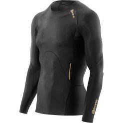 Skins koszulka męska A400 długi rękaw czarna r. M. Koszulki męskie z długim rękawem marki Skins. Za 243.00 zł.