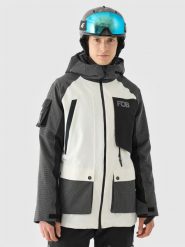 4F Kurtka snowboardowa membrana 10000 męska - biała M. Białe kurtki narciarskie i snowboardowe męskie 4f, na zimę, m, bez wzorów, z dzianiny, z kapturem, narciarskie. Za 899.99 zł.