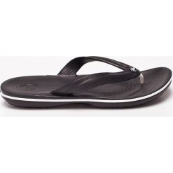 Crocs - Japonki. Czarne klapki i japonki męskie Crocs, bez wzorów, z materiału. Za 119.90 zł.