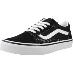 Buty VANS OLD SKOOL Czarny. Czarne buty trekkingowe męskie Vans, bez wzorów, ze skóry, bez zapięcia, trekkingowe, vans old skool. Za 298.34 zł.