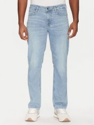 Guess Jeansy M5GAN2 D5MZ3 Niebieski Slim Fit. Niebieskie jeansy męskie Guess, z aplikacjami, z bawełny. Za 279.99 zł.