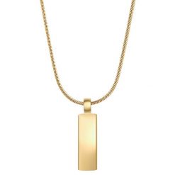 True Rebels Łańcuszek Stal nierdzewna Żółte złoto Naszyjniki 1 ct Męskie. Żółte biżuteria dla mężczyzn True Rebels, z materiału, pozłacane. Za 149.99 zł.