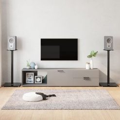 VidaXL vidaXL Stojaki pod głośniki, 2 szt., czarne, szkło hartowane, 1 słupek. Zestawy głośników vidaXL. Za 185.37 zł.