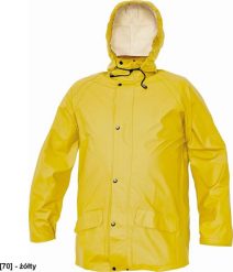 Kurtka męska CERVA SIRET SET - kombinezon - żółty XL. Żółte kurtki męskie CERVA, m, bez wzorów, bez ramiączek, bez kaptura. Za 171.48 zł.