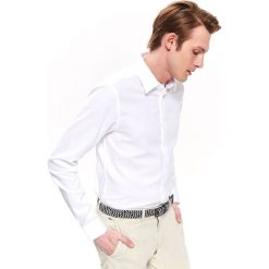 KOSZULA ELEGANCKA Z FAKTURĄ SLIM FIT. Koszule męskie marki TOP SECRET. Za 139.99 zł.