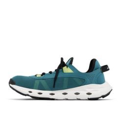 Buty trekkingowe męskie Columbia Drainmaker Xtr. Niebieskie buty zimowe męskie Columbia, bez wzorów, z materiału, sportowe, bez obcasa, bez zapięcia. Za 377.00 zł.