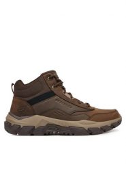 Skechers Trekkingi Santoro 205587 COC Brązowy. Brązowe buty trekkingowe męskie Skechers, bez wzorów, ze skóry, bez zapięcia, trekkingowe. Za 359.99 zł.