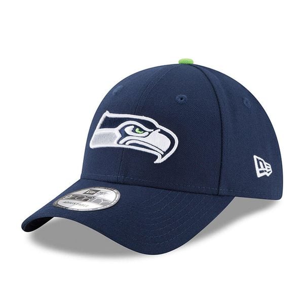 Czapka z daszkiem New Era NFL Seattle Seahawks. Niebieskie czapki męskie New Era, bez wzorów, sportowe. Za 192.00 zł.