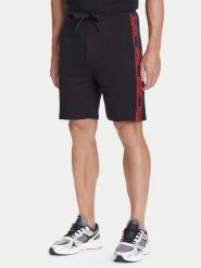 HUGO Szorty sportowe Liam 50540936 Czarny Regular Fit. Czarne szorty sportowe męskie Hugo, bez wzorów, z bawełny, sportowe. Za 369.99 zł.