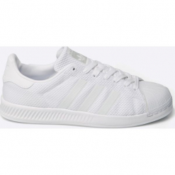Adidas Originals - Buty superstrar bounce. Szare buty sportowe na co dzień męskie Adidas Originals, z gumy, sportowe. W wyprzedaży za 299.90 zł.