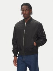 HUGO Kurtka bomber Biero 2531 50548696 Czarny Regular Fit. Czarne kurtki męskie Hugo, l, bez wzorów, z syntetyku, bez ramiączek, bez kaptura. Za 889.99 zł.