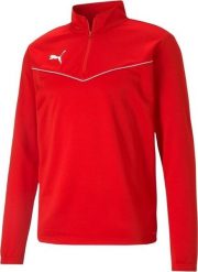 Puma Bluza męska Puma teamRISE 1 4 Zip Top czerwona 657394 01 XL. Czerwone bluzy nierozpinane męskie Puma, m, bez wzorów, bez ramiączek, bez kaptura. Za 154.94 zł.