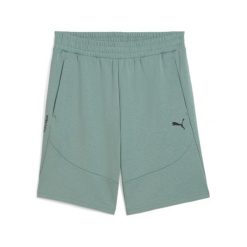 Szorty Puma Tech 9". Zielone szorty męskie Puma, bez wzorów. Za 221.50 zł.