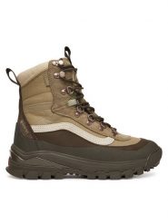 Vans Trapery MTE Snow-Kicker Gore-Tex VN000D28EMF1 Khaki. Brązowe buty zimowe męskie Vans, bez wzorów, z gore-texu, bez obcasa, bez zapięcia. Za 919.99 zł.